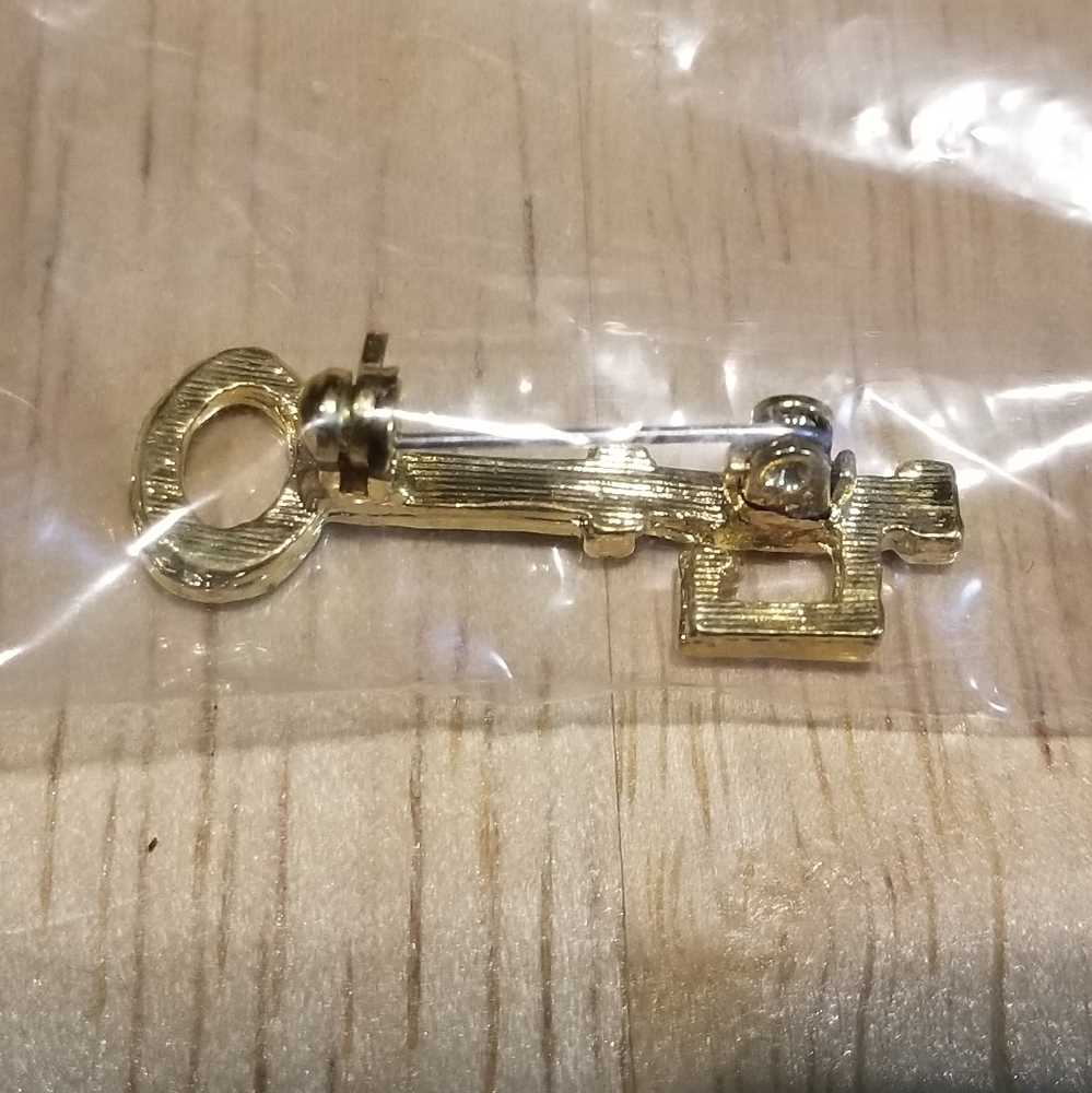 New Lock and Key Pin - Picture 2 of 3